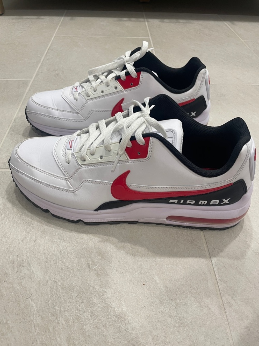 Nike Air Max White Red Sneakers